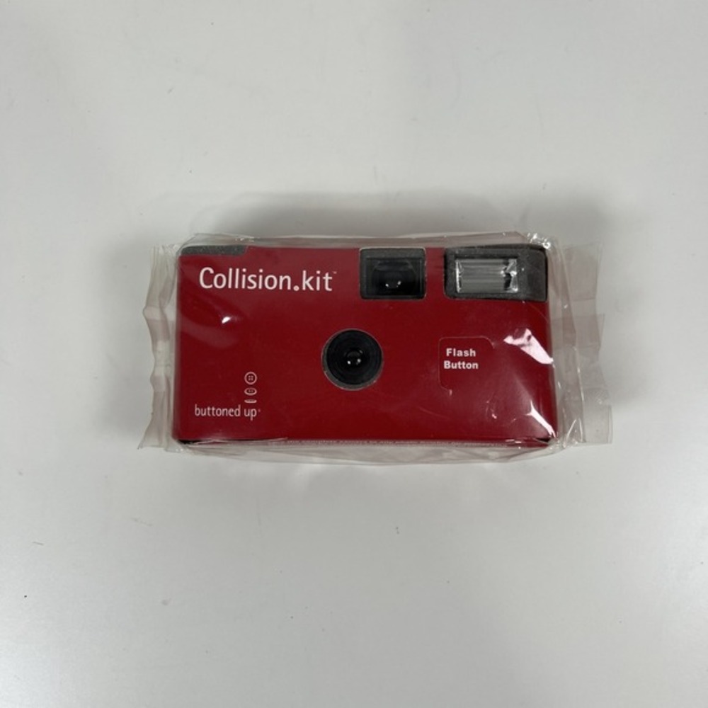 VINTAGE Collision.Kit Disposable Camera 12 Exposures New‎ & Sealed